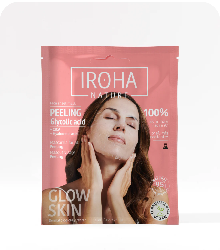 Mascarilla Tisú Glow Peeling Iroha Nature