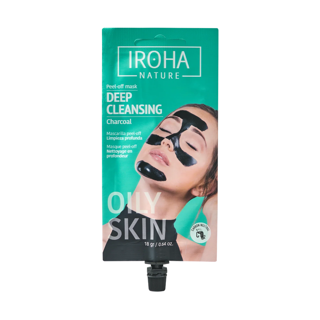 Mascarilla Peel-Off Detox Charcoal Iroha Nature