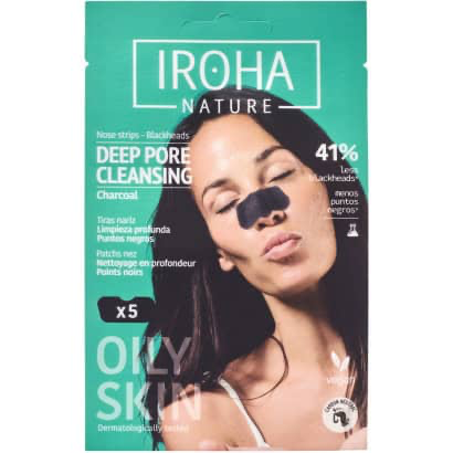 Parches Nasales Detox Charcoal Iroha Nature