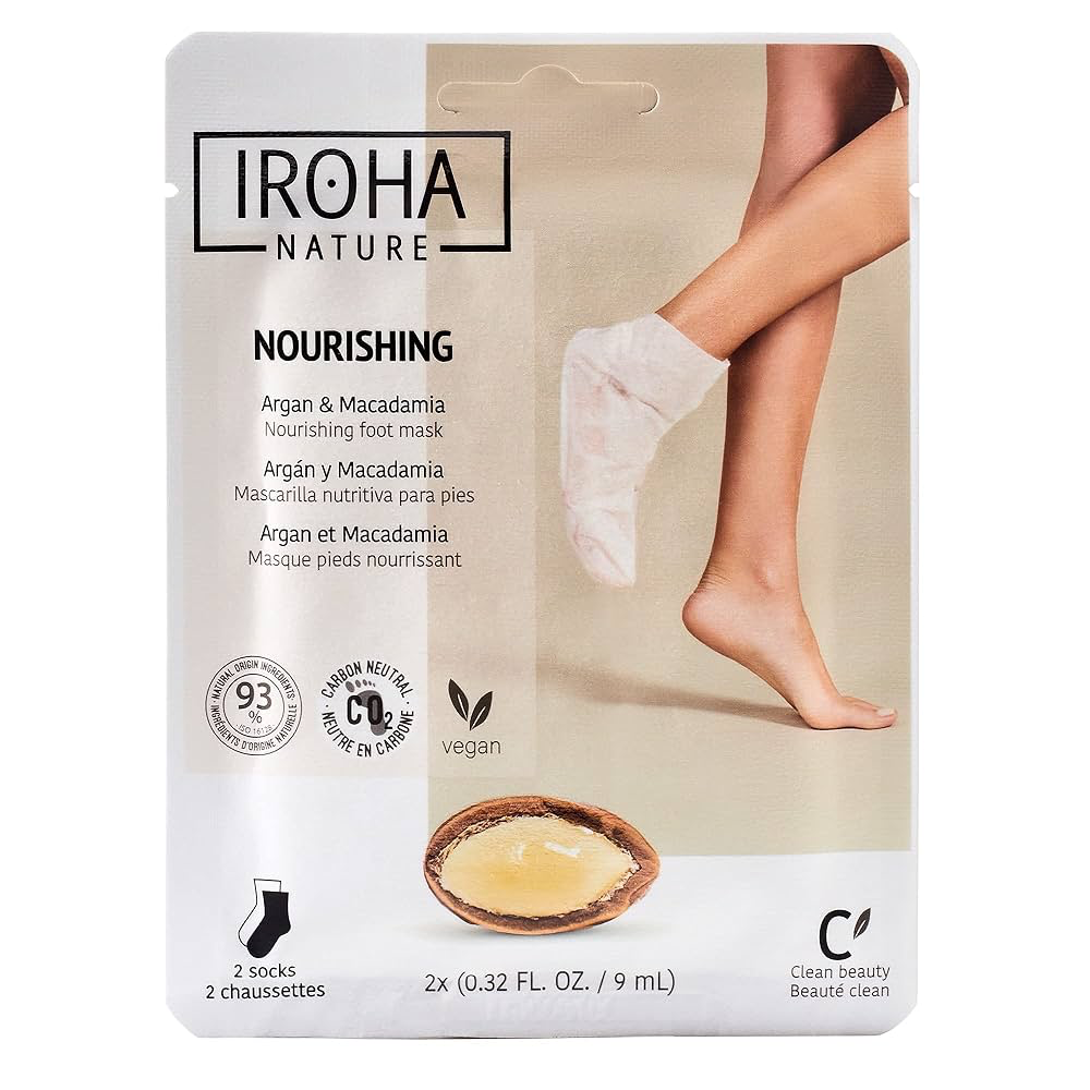Mascarilla de Pies Árgan Iroha Nature