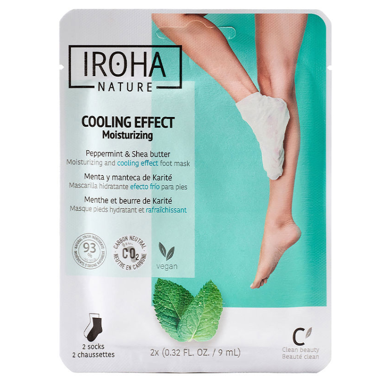 Mascarilla de Pies Peppermint (Menta) Iroha Nature