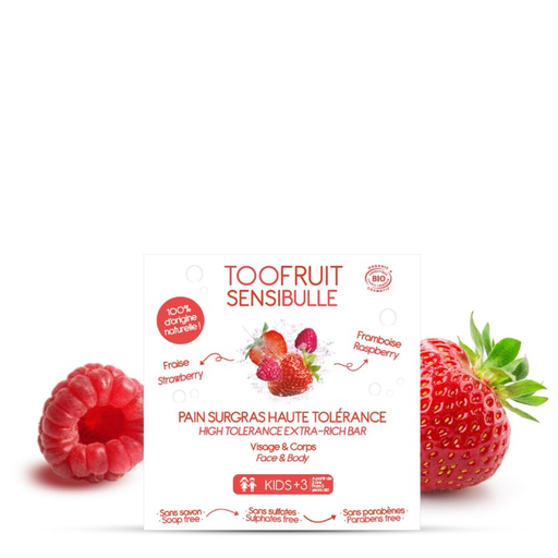Sensibulle Dermatological Bar Strawberry Raspberry