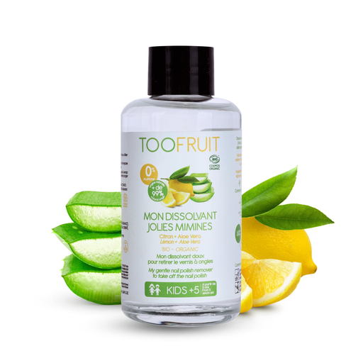 Jolies Mimines Nail Polish Remover Lemon Aloe Vera