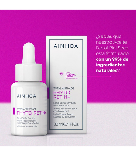 Aceite Facial Piel Seca con Bakuchiol 30 ml