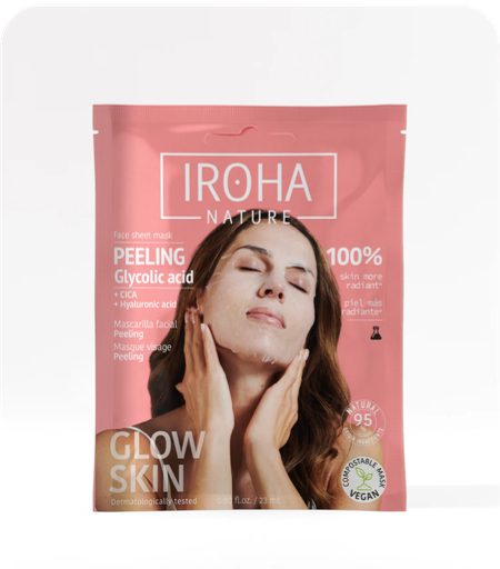Mascarilla Tisú Glow Peeling Iroha Nature