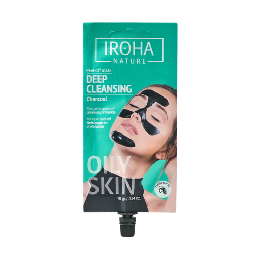 Mascarilla Peel-Off Detox Charcoal Iroha Nature